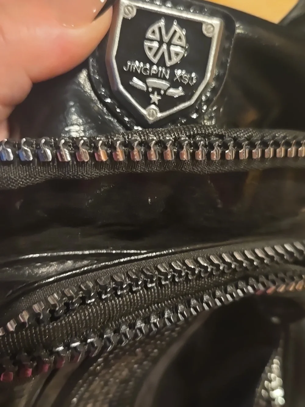 Backpack Small Metal Goth Travel Gym Bag